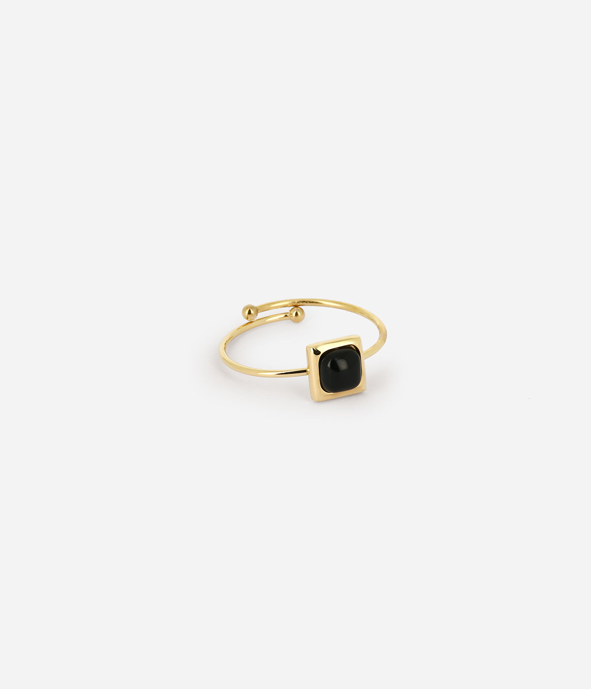 Bague Ruy (Acier doré)