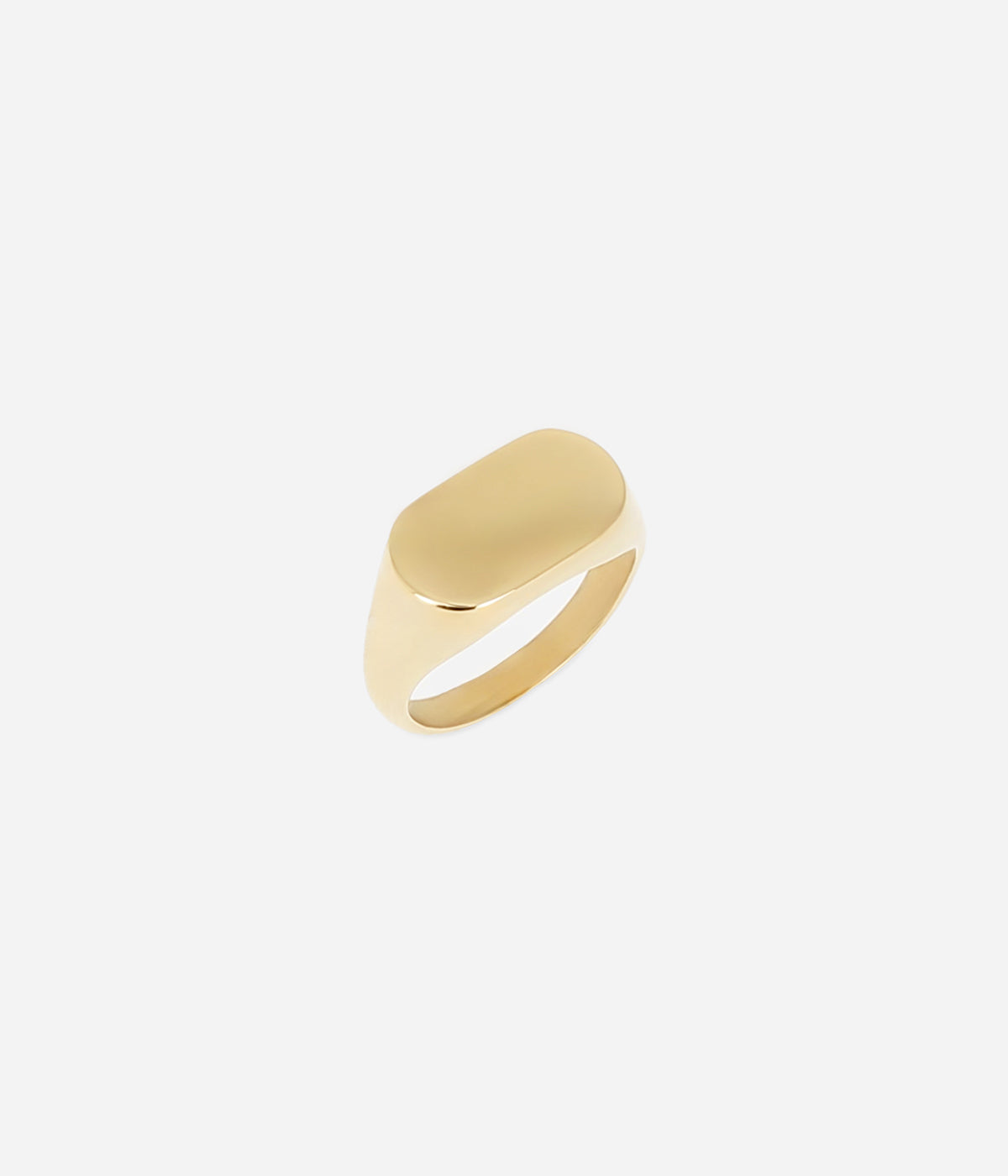 Bague Serment (Acier doré)
