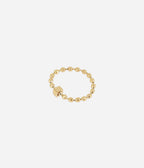 Bague Appia (Acier doré)