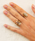 Bague Gigi (Acier doré)