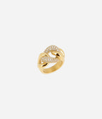 Bague Verona (Acier doré)