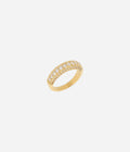 Bague Zyrelle (Acier doré)