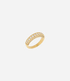 Bague Zyrelle (Acier doré)