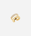 Bague Aleksei (Acier doré)