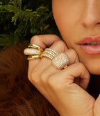 Bague Renesmée (Acier doré)