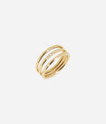 Bague Lucci (Acier doré)