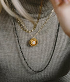 Collier Lloyd (Acier doré)