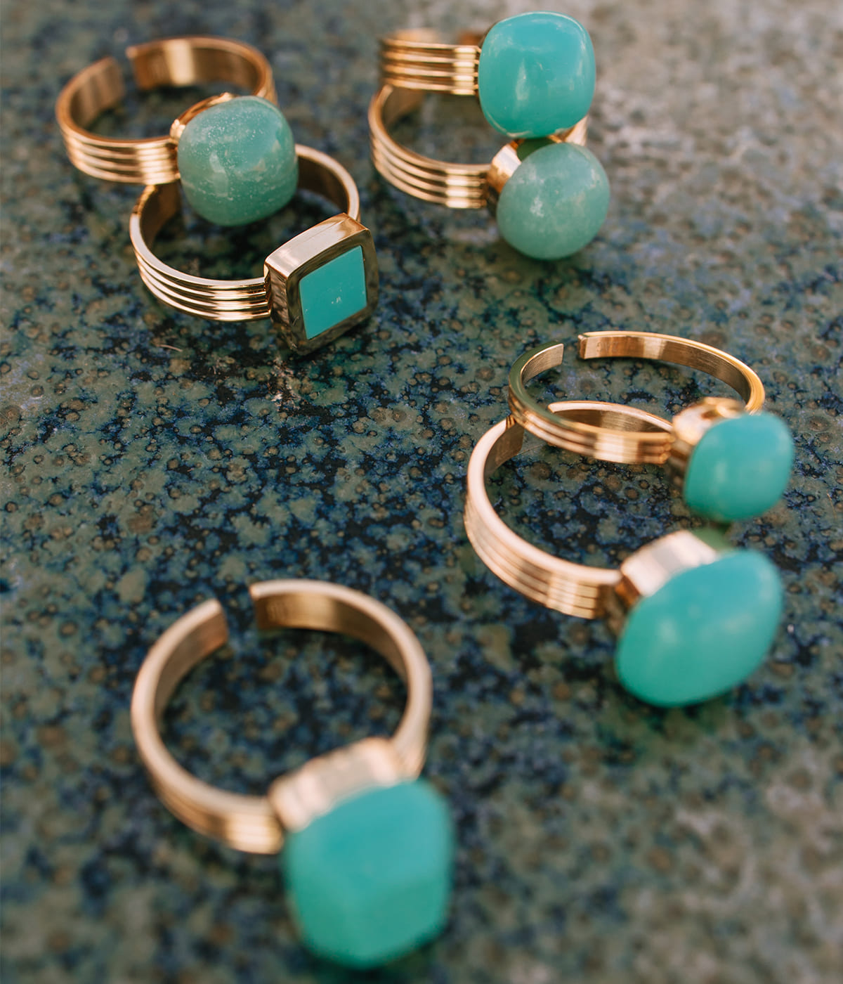 Bague Lila (Acier doré)