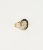 Bague Enara (Acier doré)