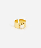 Bague Enid (Acier doré)