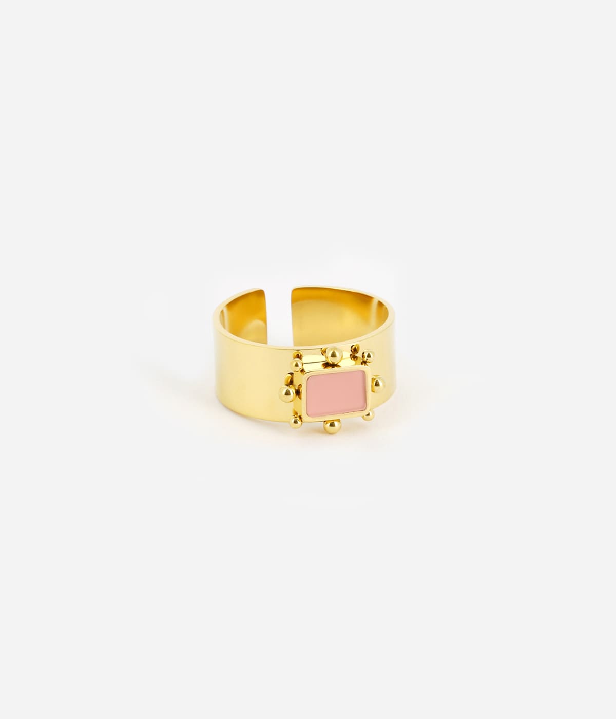 Bague Enid (Acier doré)
