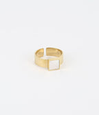 Bague Jenna (Acier doré)