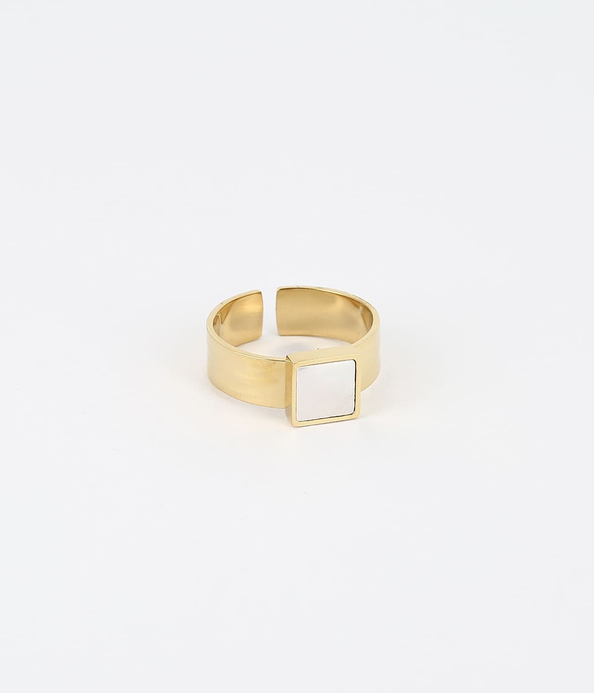 Bague Jenna (Acier doré)