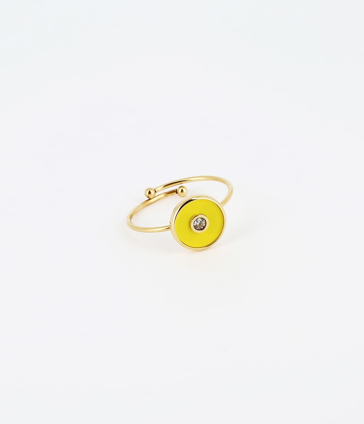 Bague Liz (Acier doré)