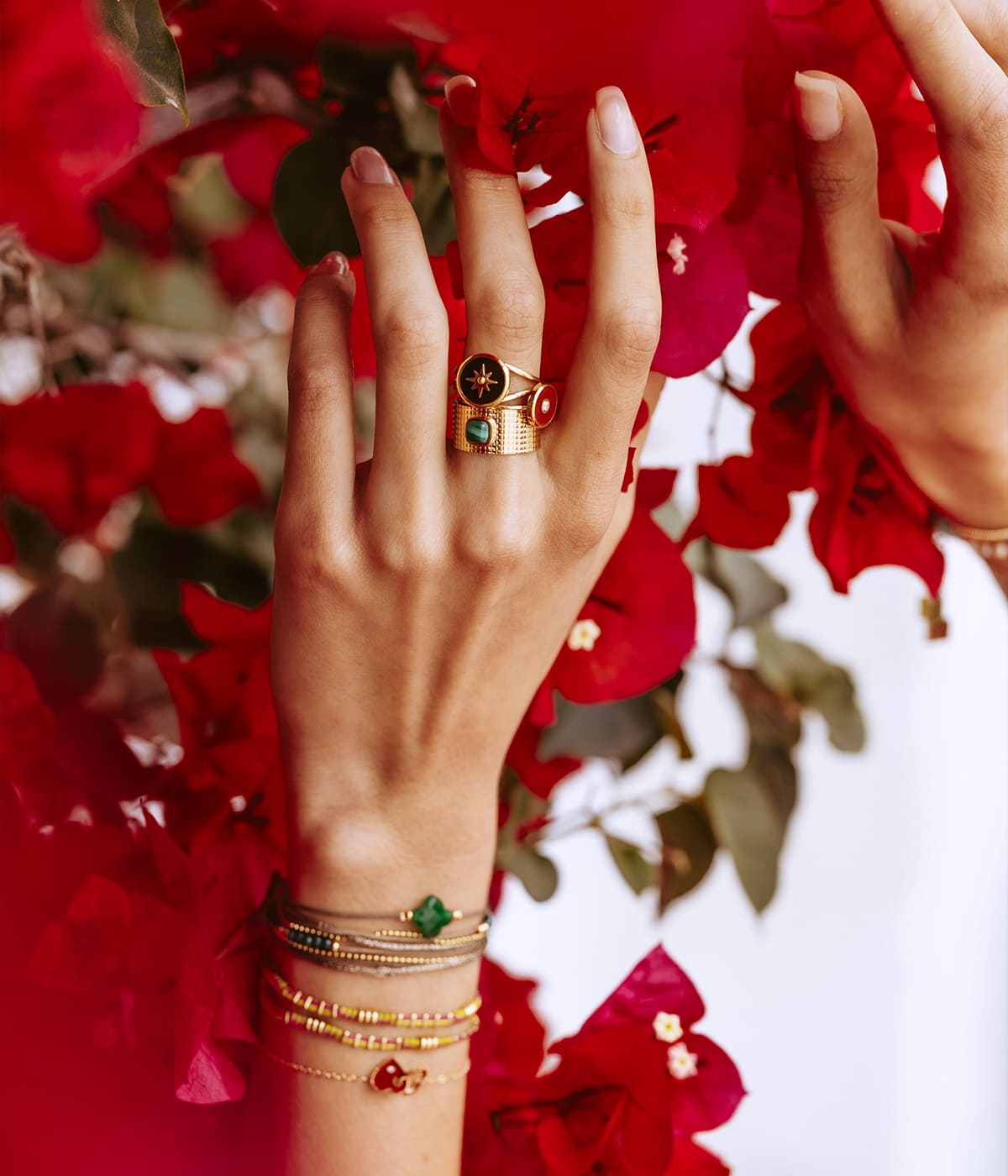 Bague Liz (Acier doré)