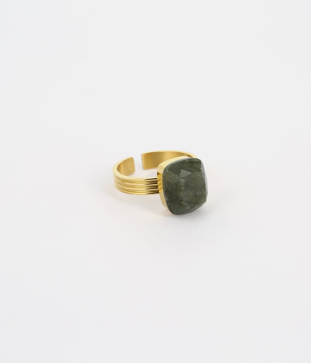 Bague Petra (Acier doré)