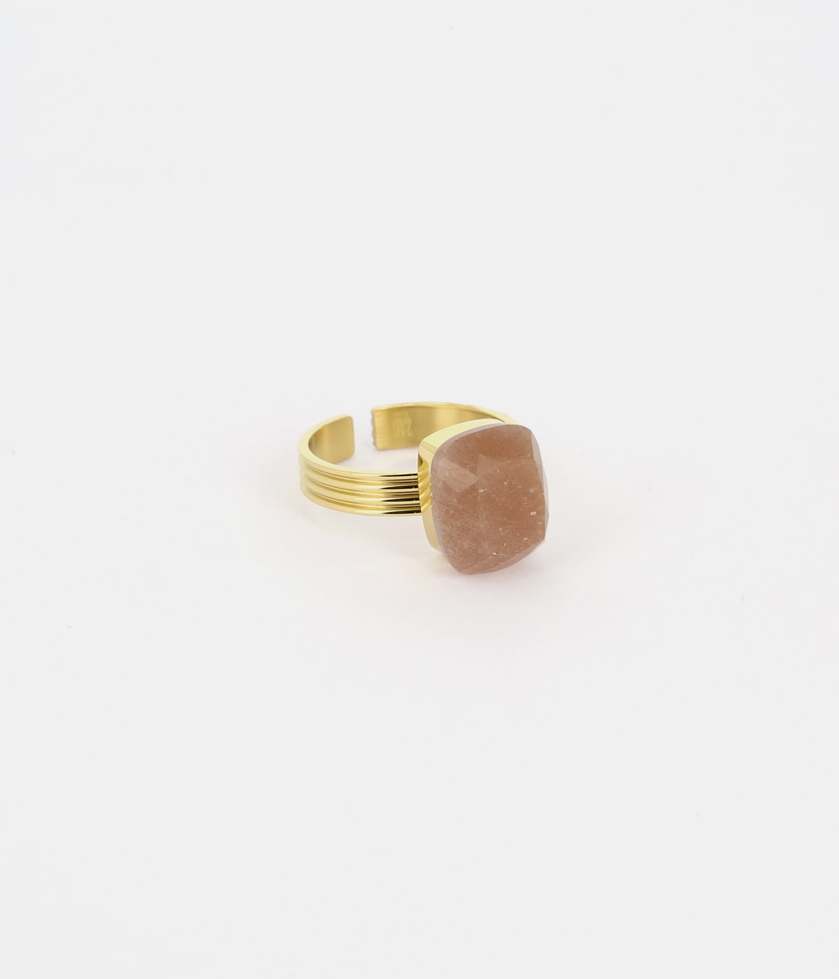 Bague Petra (Acier doré)