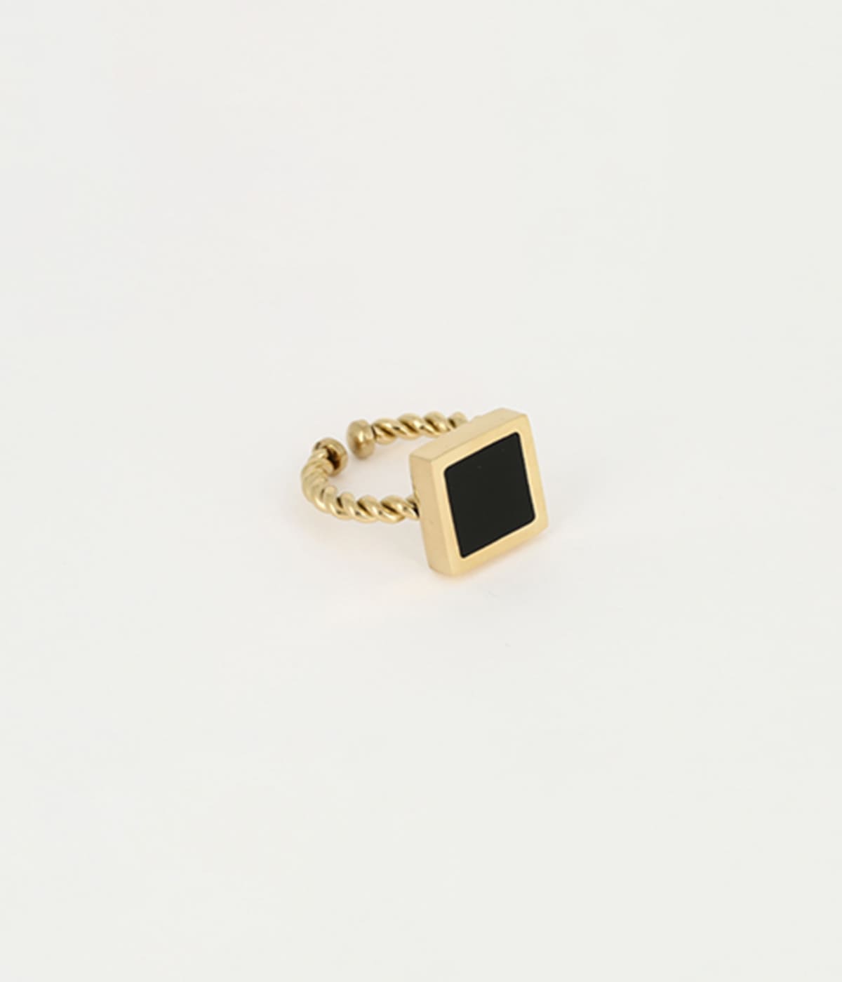 Bague Roberta (Acier doré)