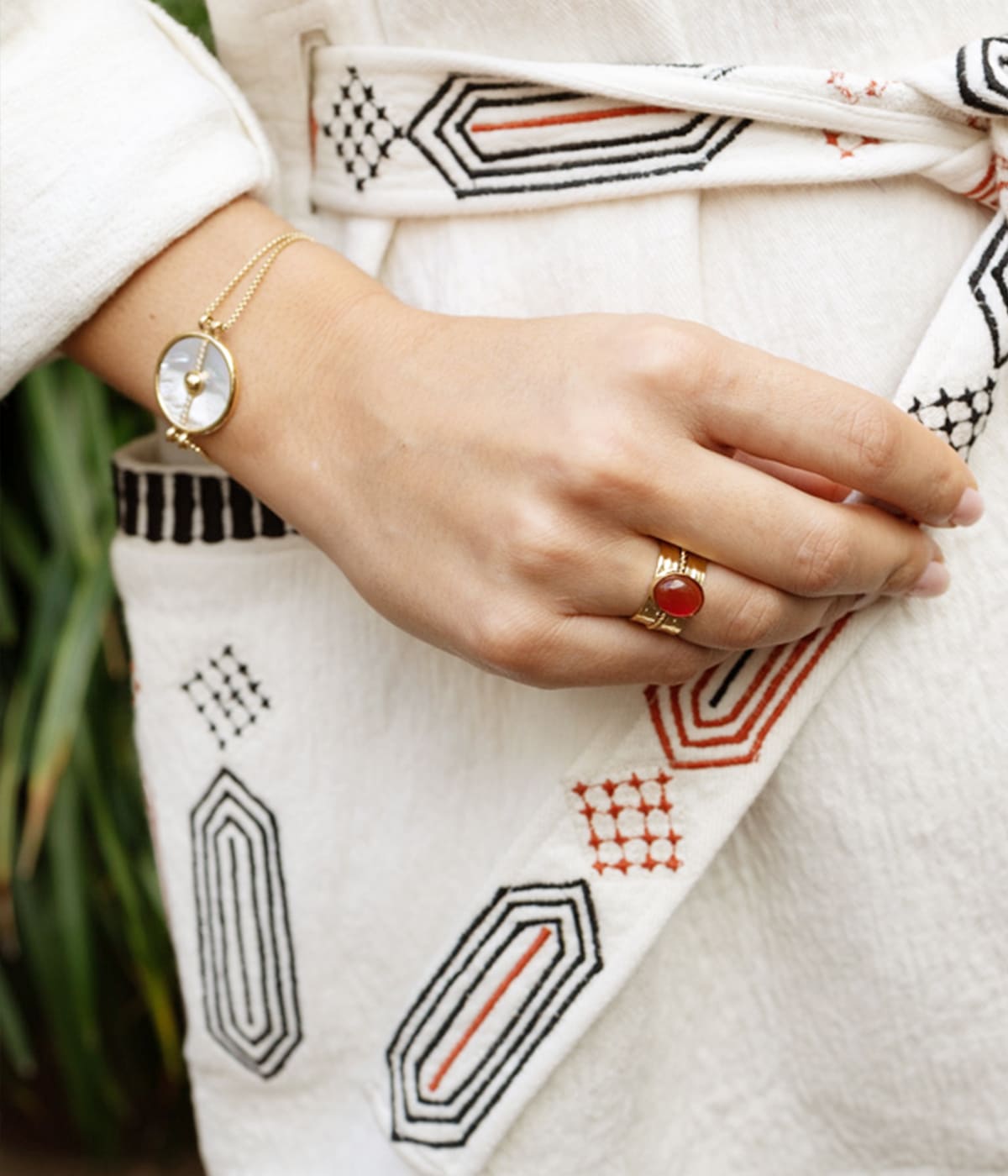 Bague Roxana (Acier doré)