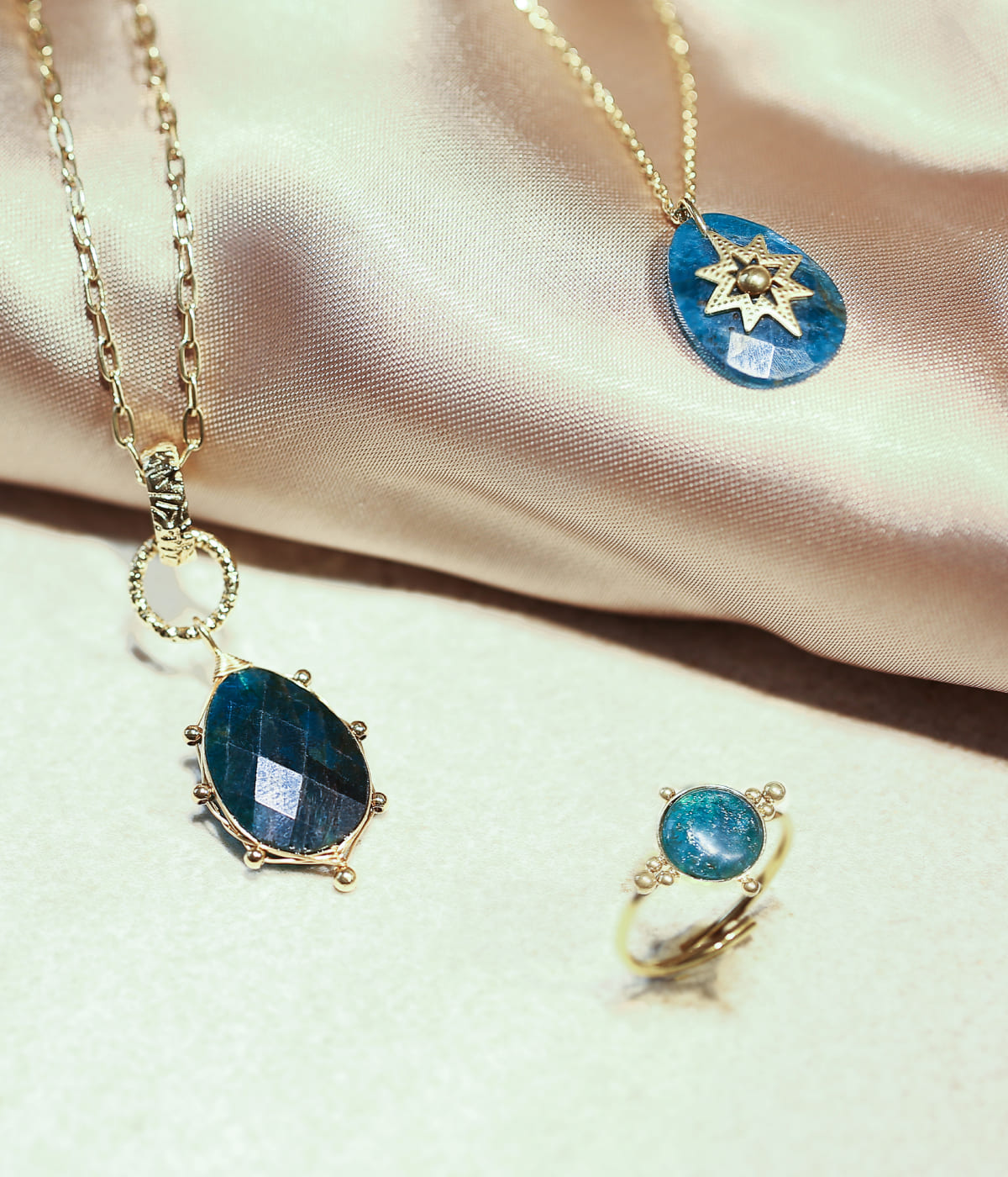 Bague Salomé (Acier doré)