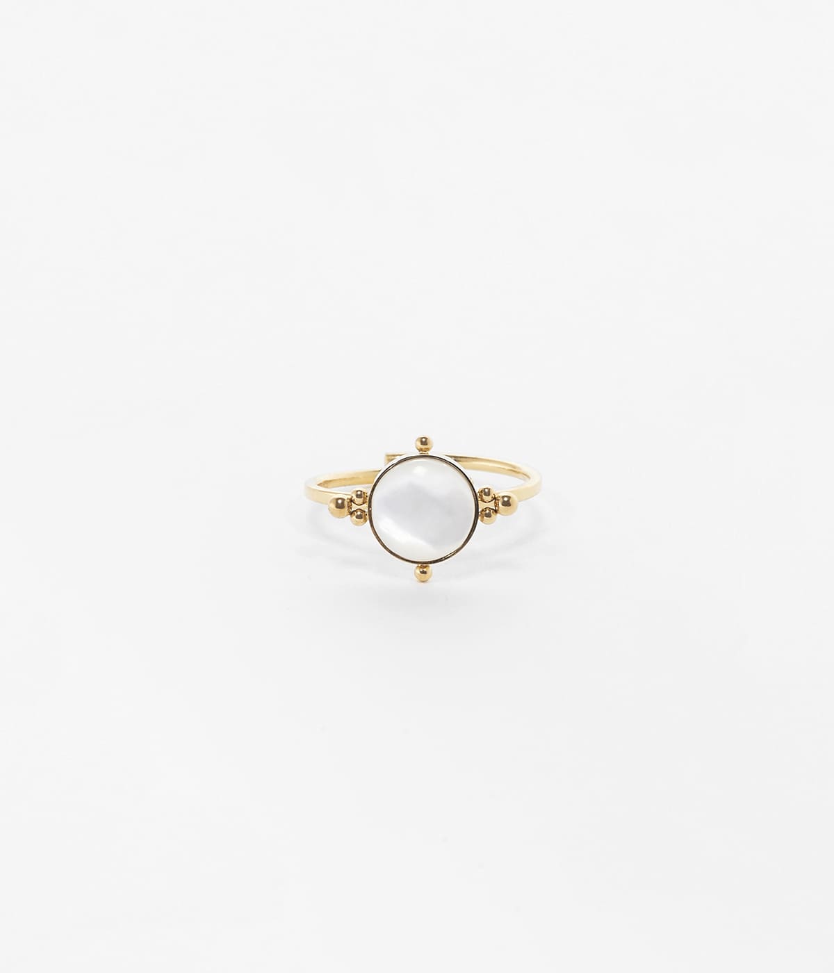 Bague Salomé (Acier doré)