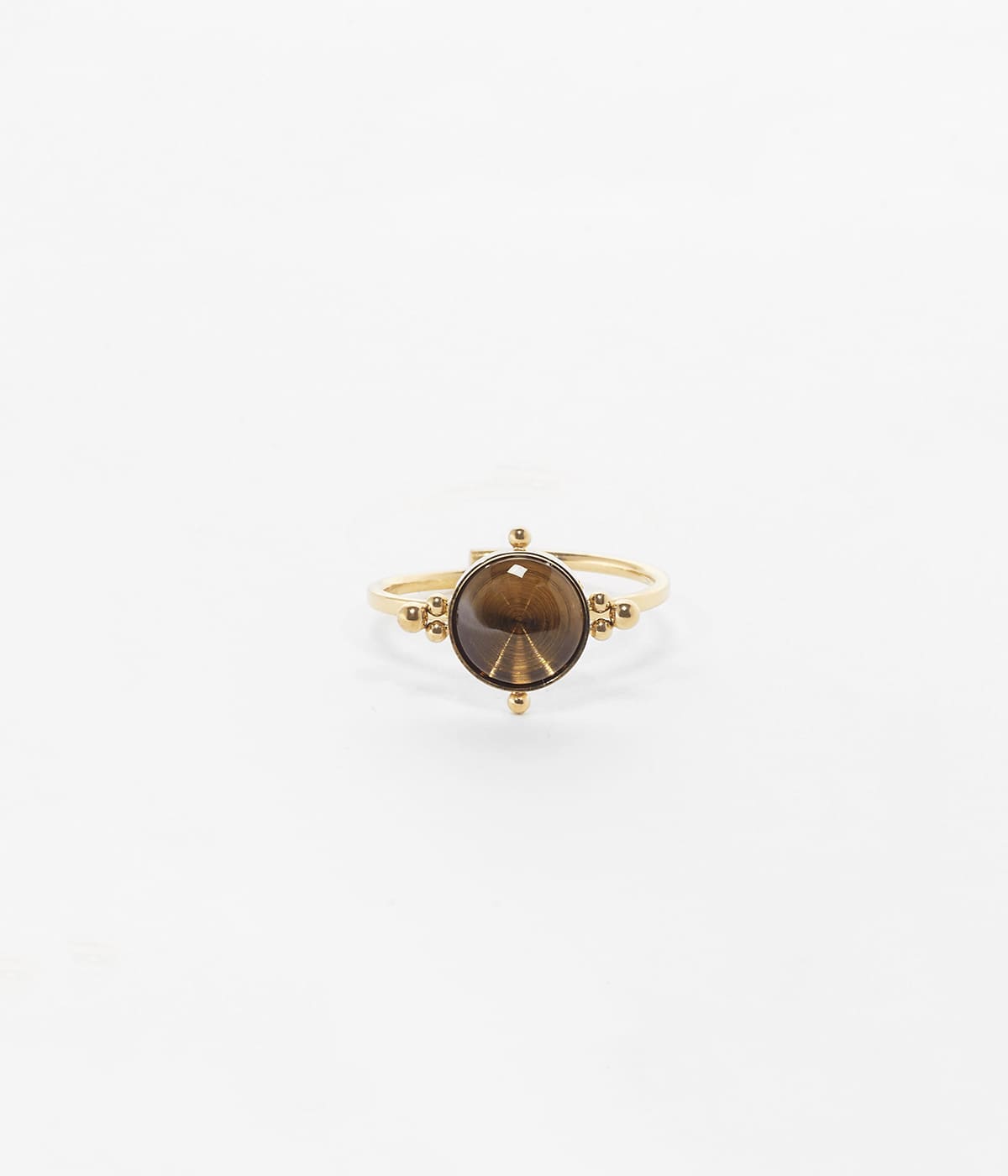 Bague Salomé (Acier doré)