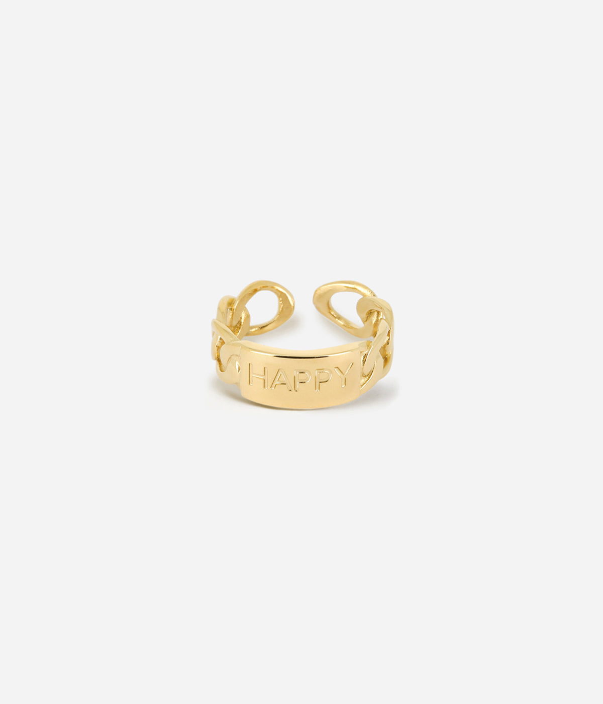 Bague Sasta (Acier doré)