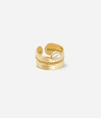Bague Sicilia (Acier doré)