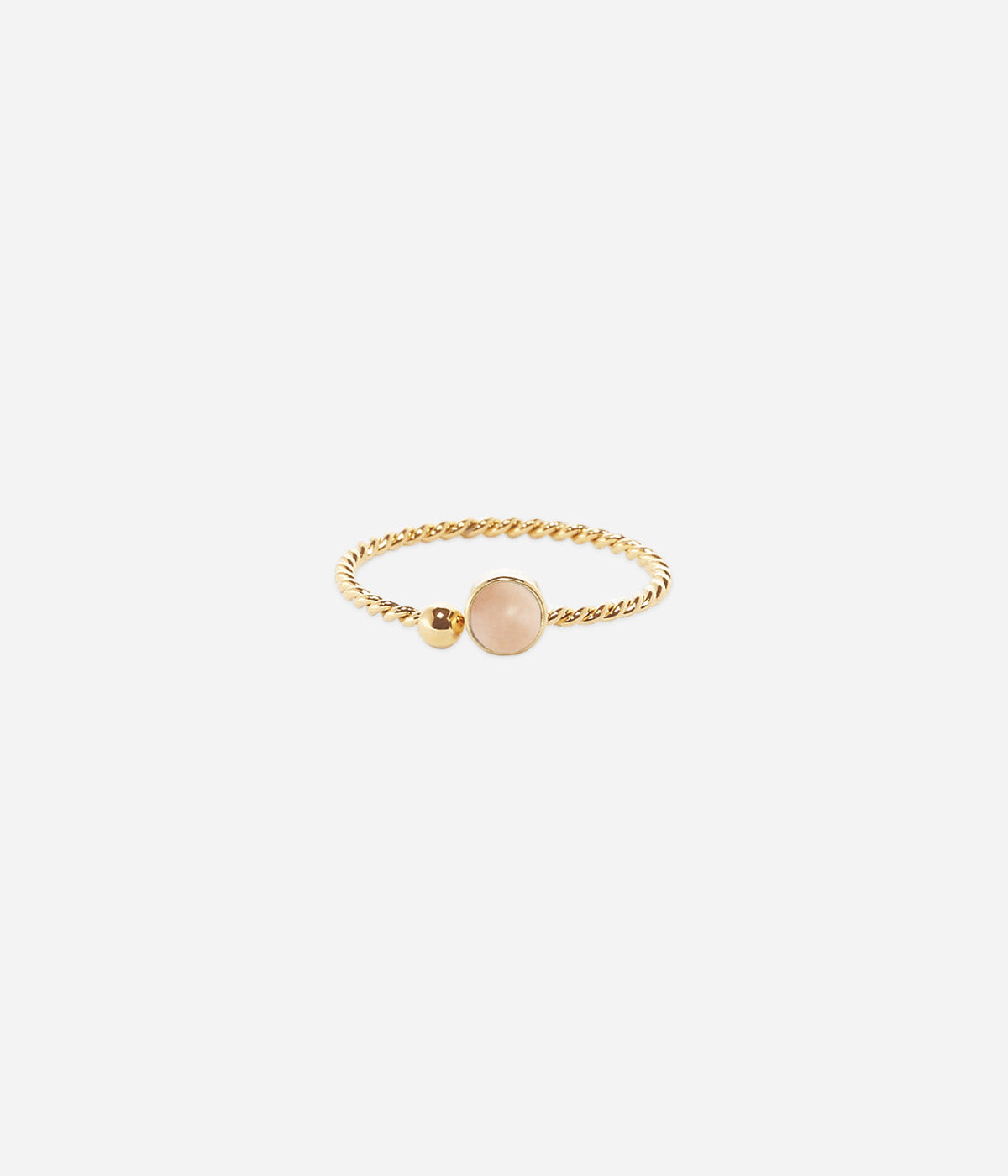 Bague Spoutnik (Acier doré)