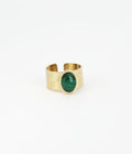 Bague Tulum (Acier doré)