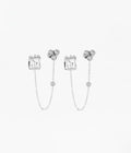 Boucles d'oreilles Bellucci (Acier)