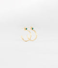 Boucles d'oreilles Buzios (Acier doré)