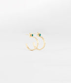 Boucles d'oreilles Buzios (Acier doré)