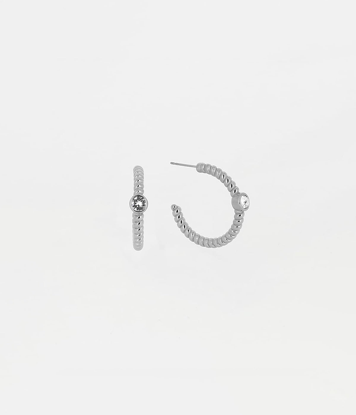 Boucles d'oreilles Cassy (Acier)