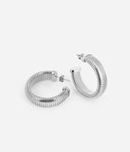 Boucles d'oreilles Gemma (Acier)