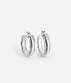 Boucles d'oreilles Gemma (Acier)