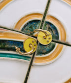 Boucles d'oreilles Heidi (Acier doré)
