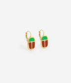 Boucles d'oreilles Karabos (Acier doré)