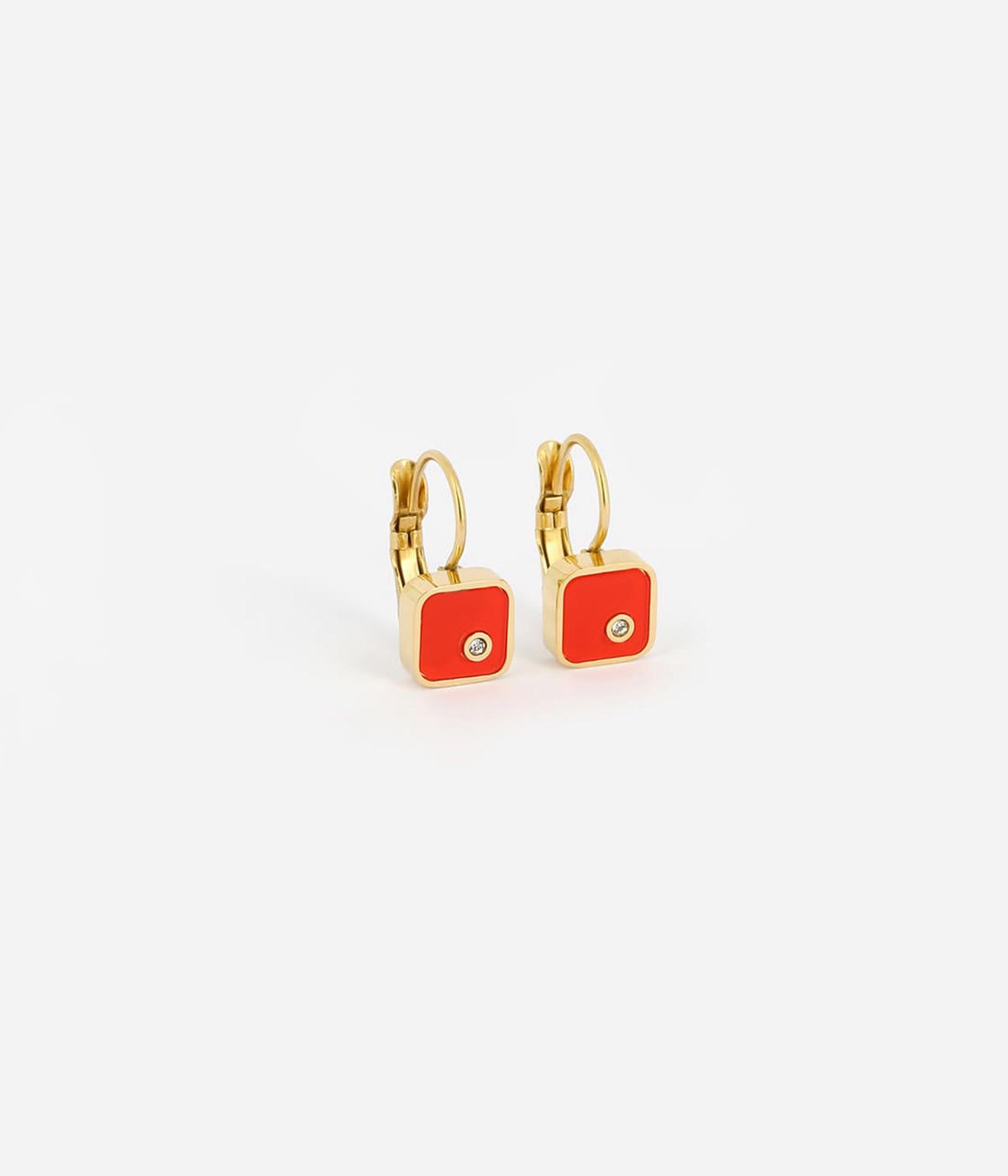Boucles d'oreilles Kira (Acier doré)