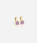 Boucles d'oreilles Kira (Acier doré)