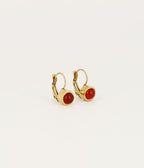 Boucles d'oreilles Lima (Acier doré)
