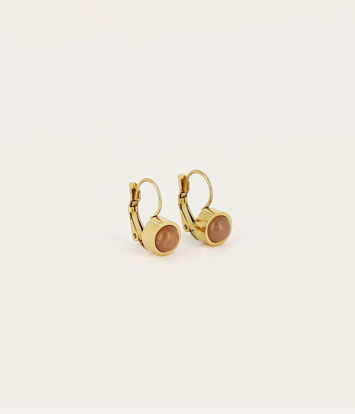 Boucles d'oreilles Lima (Acier doré)