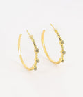 Boucles d’oreilles Limar (Acier doré)