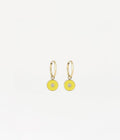 Boucles d'oreilles Liz (Acier doré)