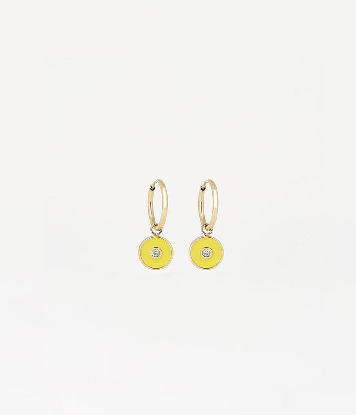 Boucles d'oreilles Liz (Acier doré)