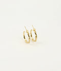 Boucles d'oreilles Lumi (Acier doré)