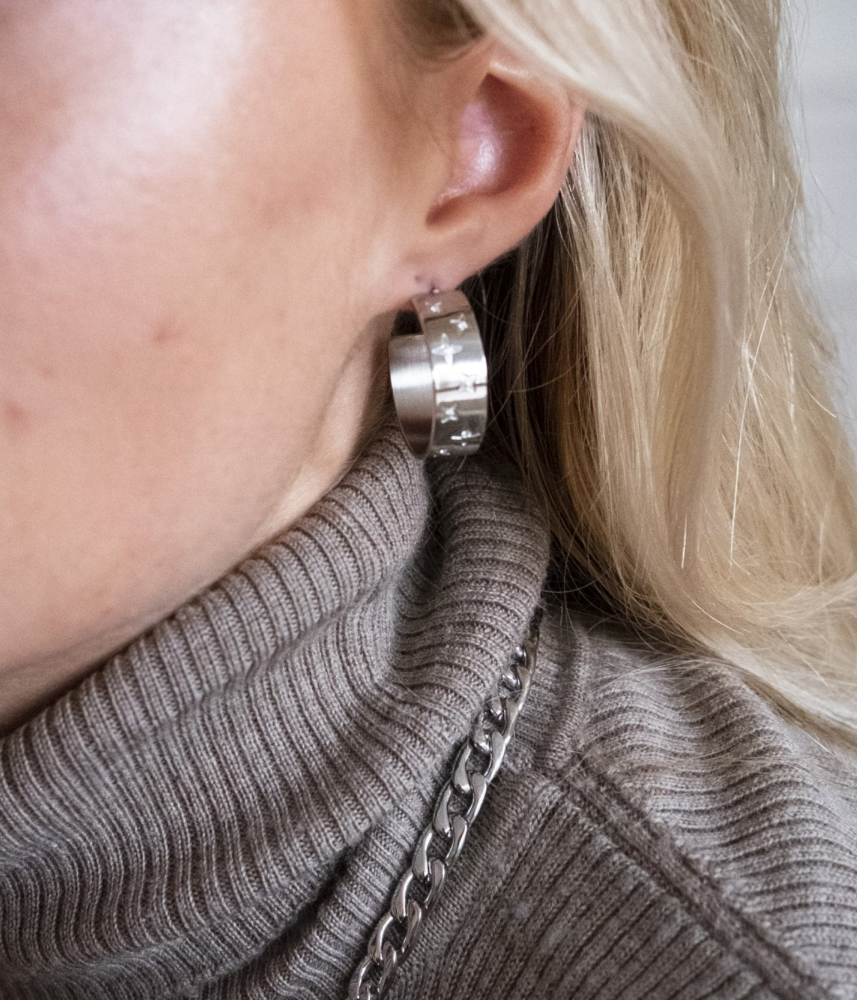 Boucles d'oreilles Mini Cosmo (Acier)