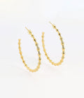 Boucles d’oreilles Paki (Acier doré)