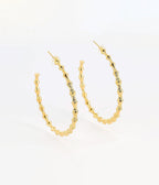 Boucles d’oreilles Paki (Acier doré)