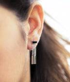 Boucles d'oreilles Rain (Acier)
